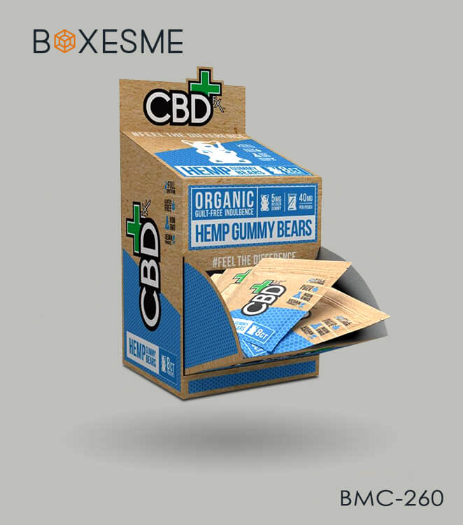 Custom CBD Gummies Box Packaging